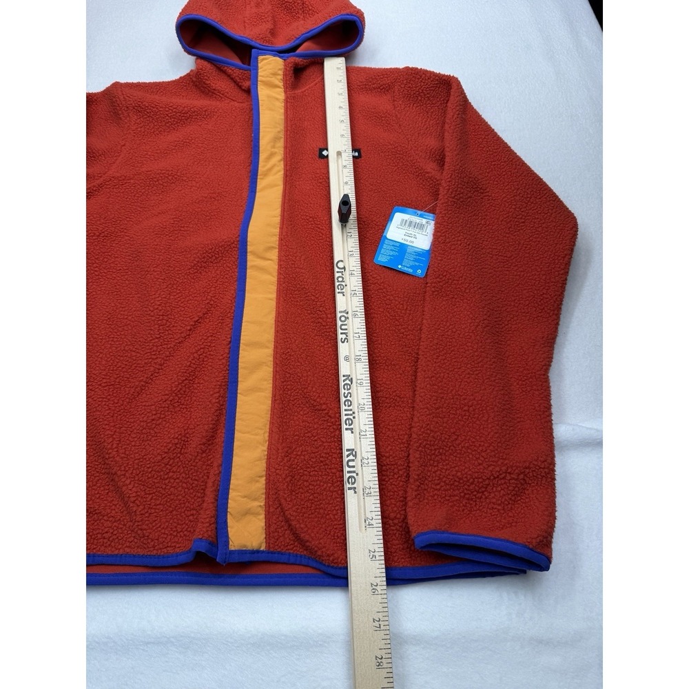 Columbia Kids' Highland Pine Full-Zip Fleece Hoodie Red XL NWT - Picture 5 of 7
